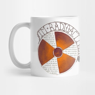 Im Radioactive! Icon- orange Mug